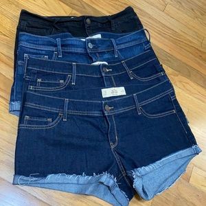 4 Hollister Short Shorts